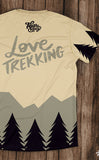 love trekking beidge t-shirt
